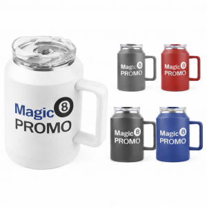 Double Wall Stainless Steel Vacuum Mug & Lid 50OZ